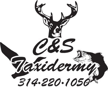 C&S Taxidermy logo