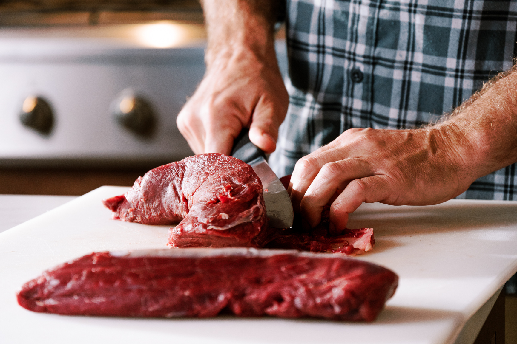 Don't forget to remove the silver skin first!